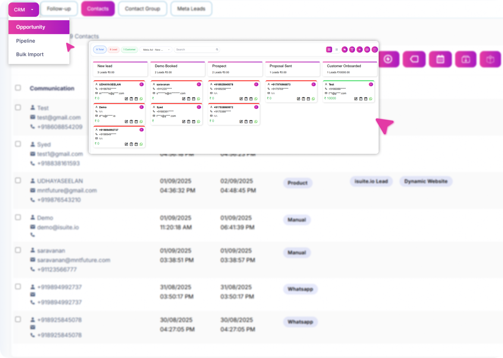 CRM (Customer Relationship Management) 